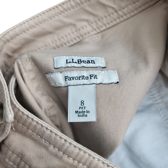 L.L. Bean Favorite Fit Skirt Size 8p - Picture 2 of 6